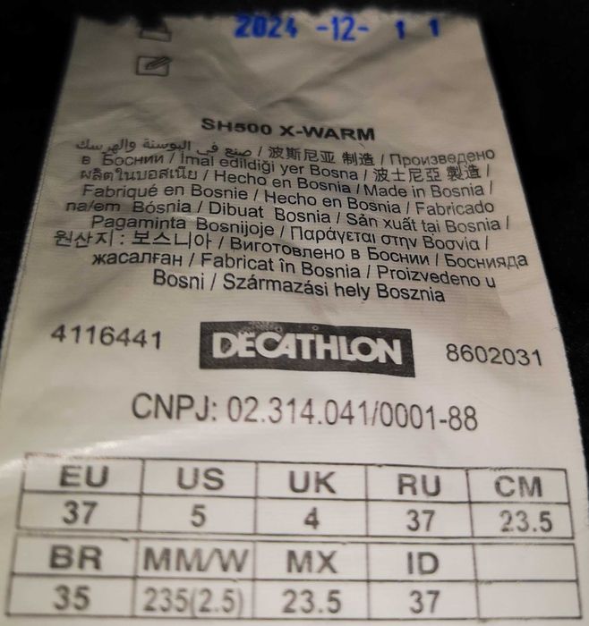 Buty zimowe, śniegowce, rozm. 37