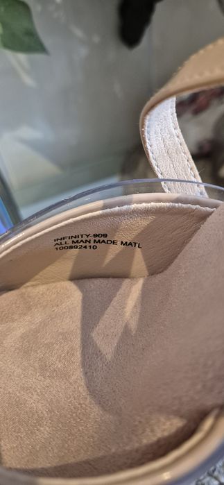 Стіпи Pleaser, нові, висота 4, 38р, бежеві