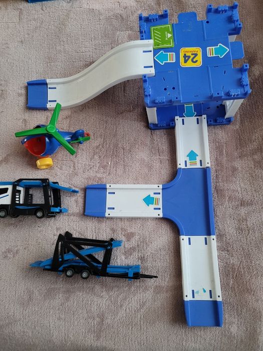 Zabawki, Auta, śmieciarka,  Majorette, playmobil straż, ulice