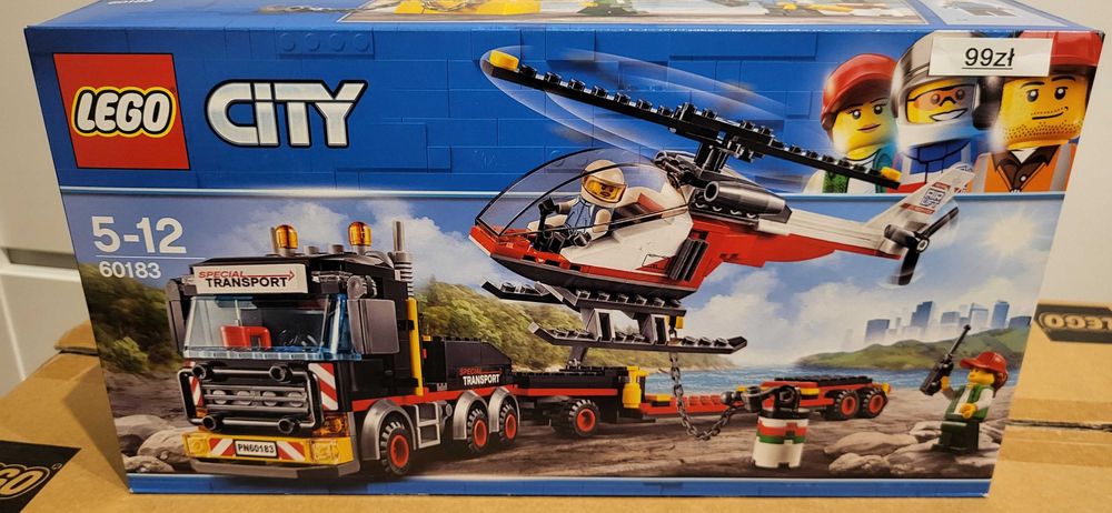 LEGO 60183 - Transporter ciężkich ładunków - nowe