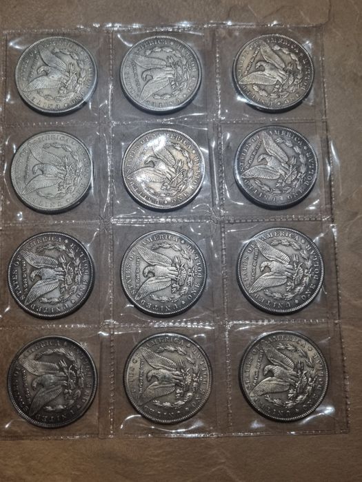 Монета перевертыш один доллар