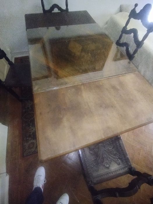 Mesa de Jantar Queen Anne