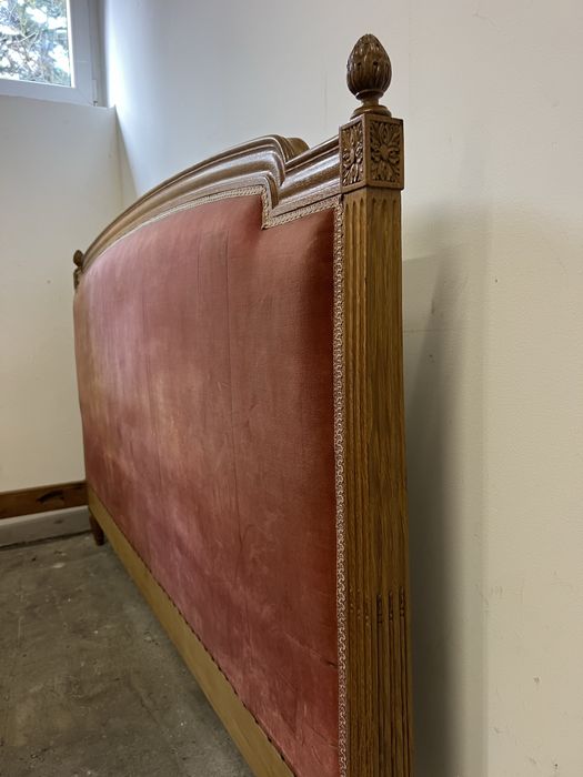 Drewniane łóżko tapicerowane 180/200/Raty