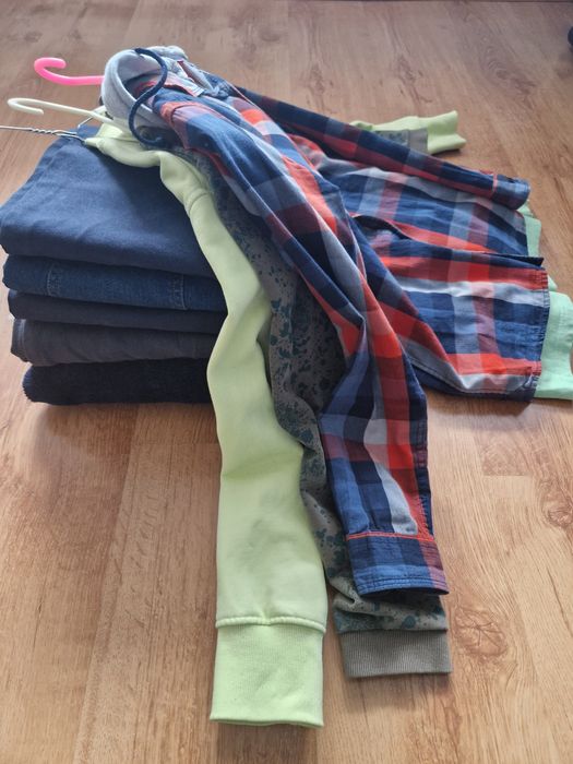 Spodnie bluzy 158 zestaw chłopiec