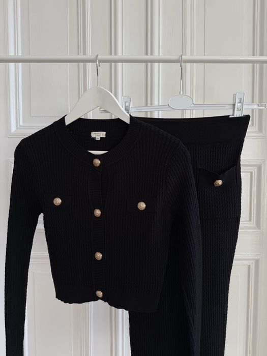 Moocci Knitted Viscose Set - komplet z dzianiny wiskozowej