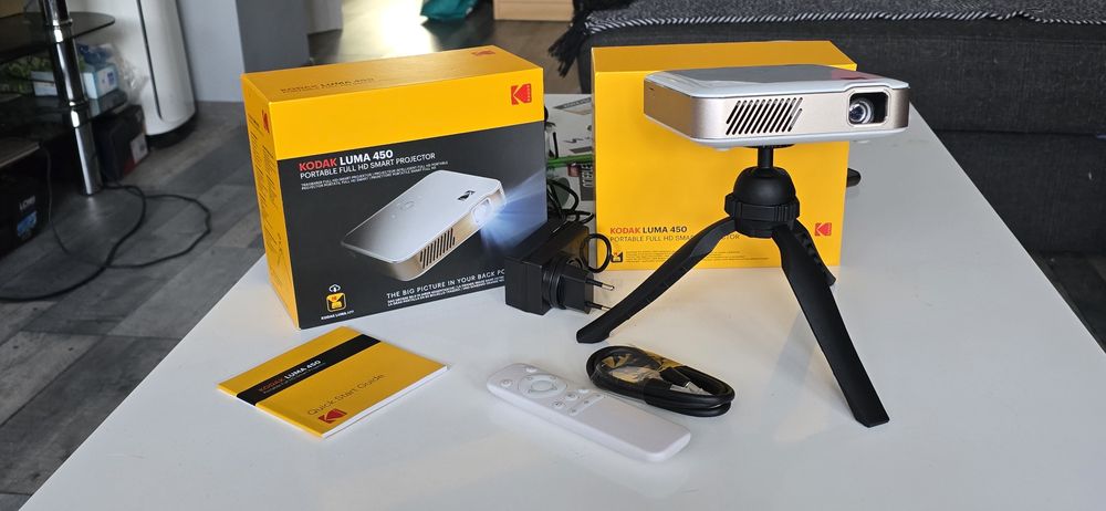 Projektor Kodak Luma 450 Najwyższy model ! Komplet + pilot