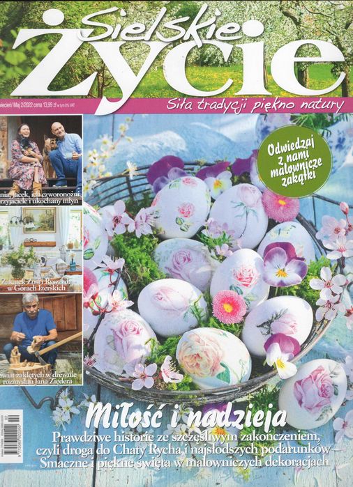 Sielskie Życie 2/2022 Wielkanoc w malowniczych dekoracjach