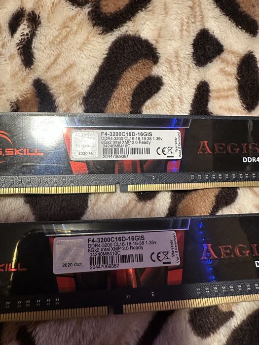 RAM G.Skill DDR4 2x8gb 3200mhz (16 gb)