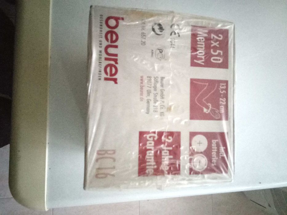 MEDIDOR DE TENSÃO ARTERIAL DE PULSO BEURER - Novo