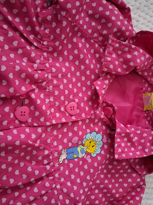 Kurtka płaszczyk dla dziewczynki