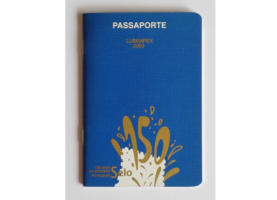 Filatelia - Passaporte filatélico Lubrapex 2003