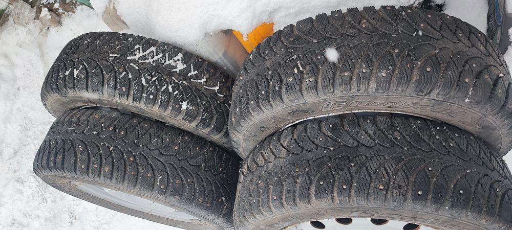 Колеса ваз r14 зима шыпованые(комплект 10000 грн)