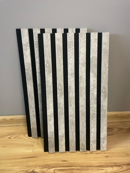 Lamele betonowy szary