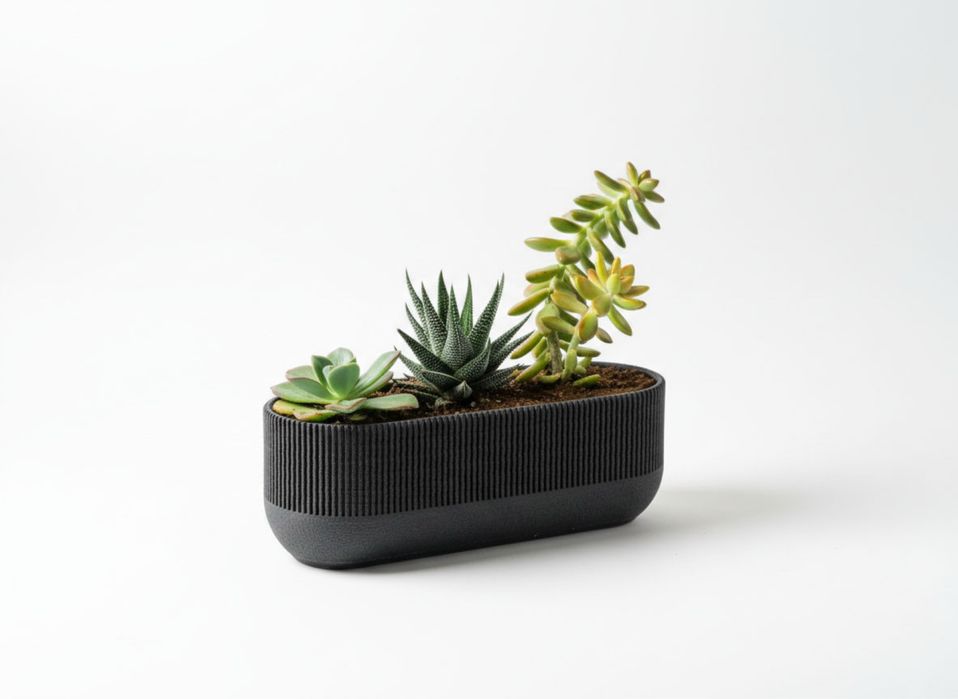 Vaso para pequenas flores e/ou suculentas