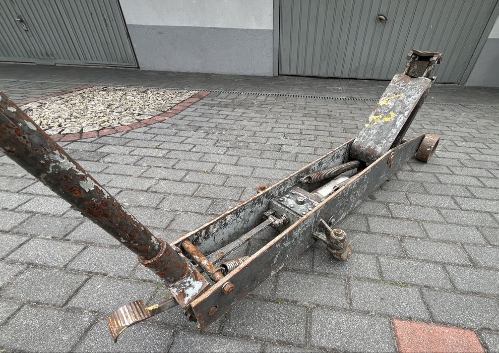 Duzy lewarek, zaba, 7,5t podnosnik punktowy, samochodowy