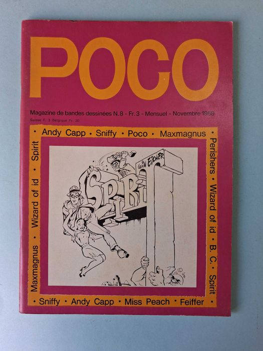 POGO - Revista francesa de BD [1969]. Vários números disponíveis.