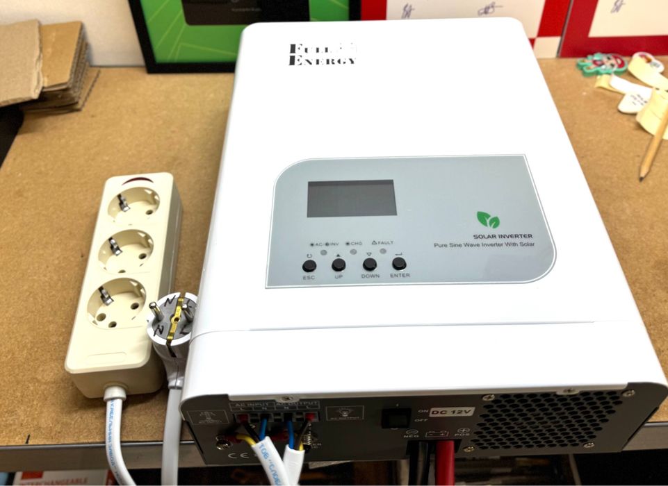 2000Вт‼️12 220В комплект зарядная станция для дома гибридный инвертор