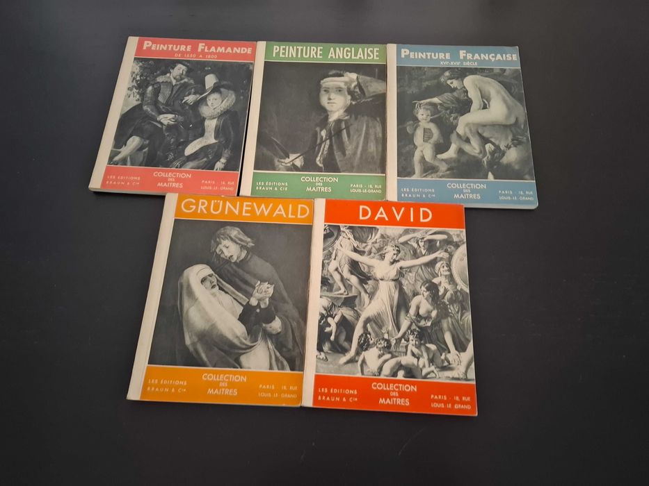 Conjunto de 5 livros de pintura