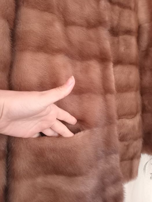 Полу шубка норка