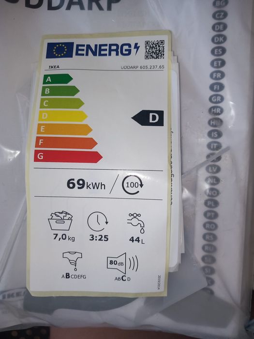 Maquina de lavar p/nova 7kg