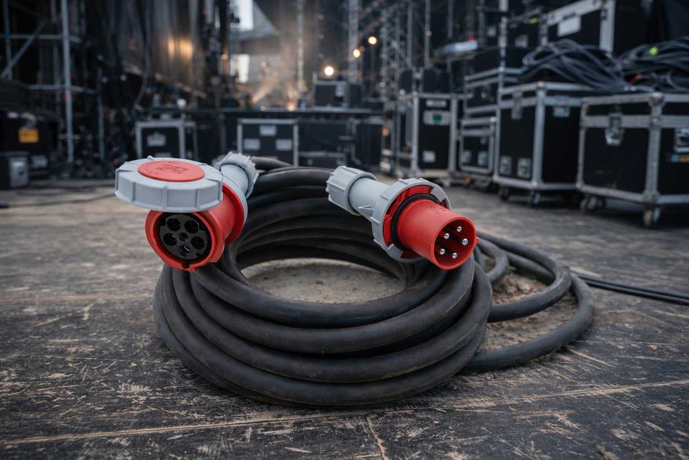 > Przedłużacz siłowy na wymiar 10m 400V | 63A | 5 pin x 10 mm2