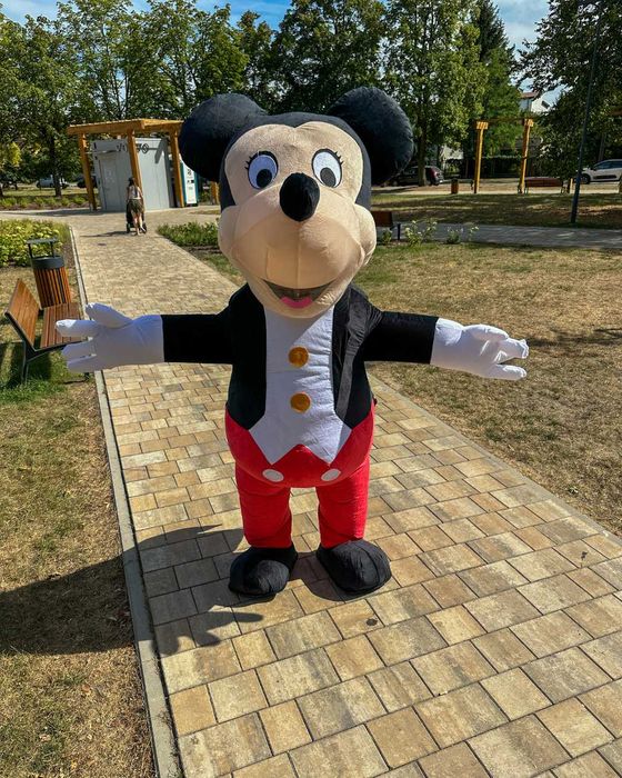 Żywa maskotka STITCH ANGEL BLUEY BINGO - urodziny piknik przedszkole