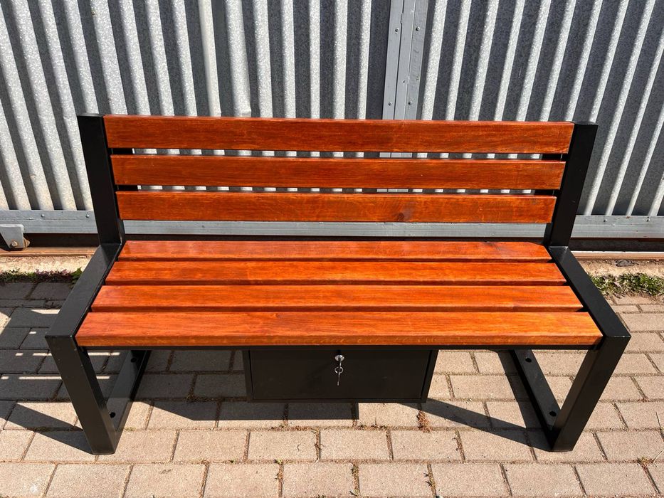 ławka na cmentarz 2-os