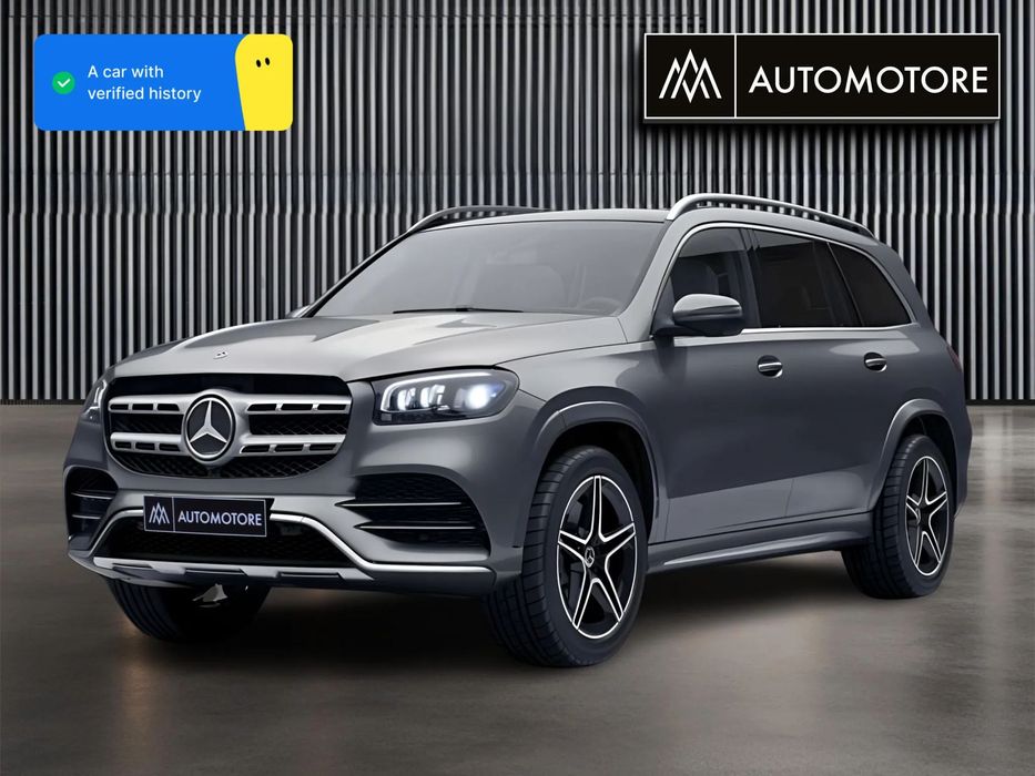 Mercedes-Benz GLS GLS400D AMG SalonPL 1WŁ FV23% Gwaranjca2026 Burmester/Panorama/7os/Hak