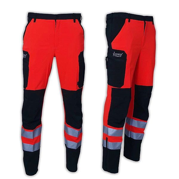 Spodnie ratownicze letnie elastyczne FLEXI North-Wind PRM-23 FLUO (M2)