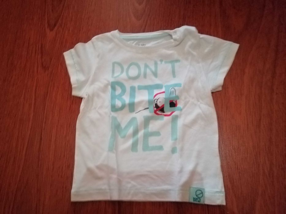 6 t-shirts manga curta, tuc tuc, 18-24 meses