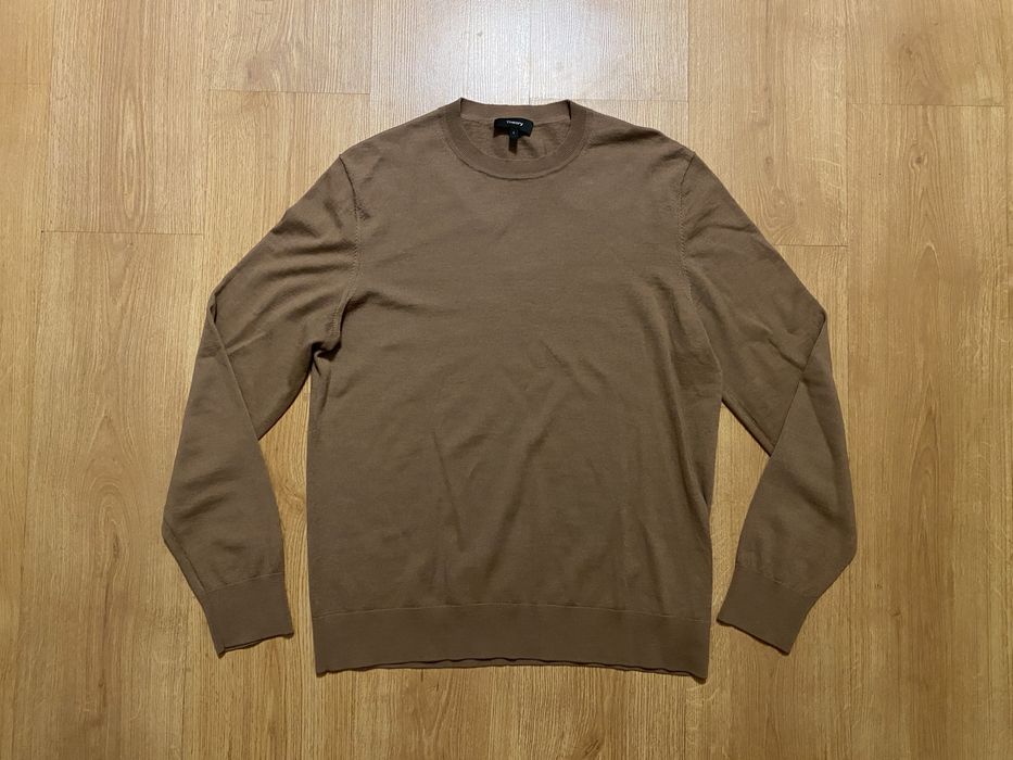 Светр пуловер кофта чоловіча Theory вовна 100% розмір L