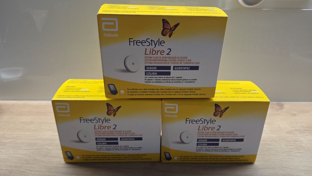 Freestyle Libre 2 - zestaw 3 sztuk