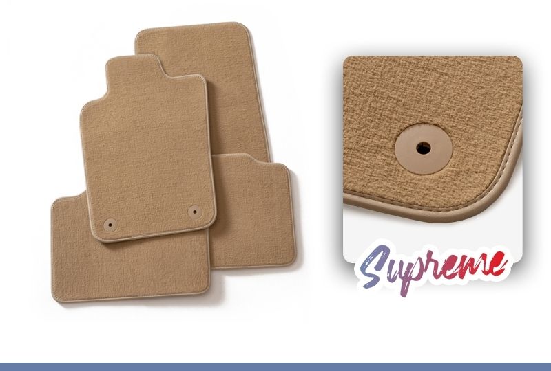 TAPETES DE VELUDO SUPREME AUDI A3 8P 2003-2012