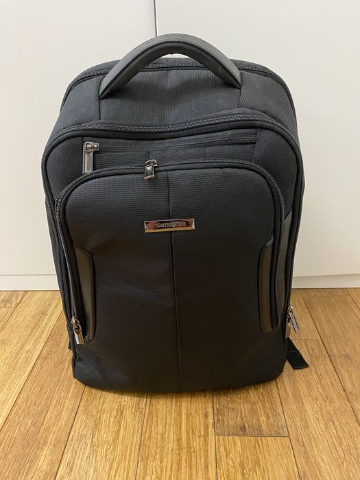 Samsonite plecak czarny biznesowy na laptopa