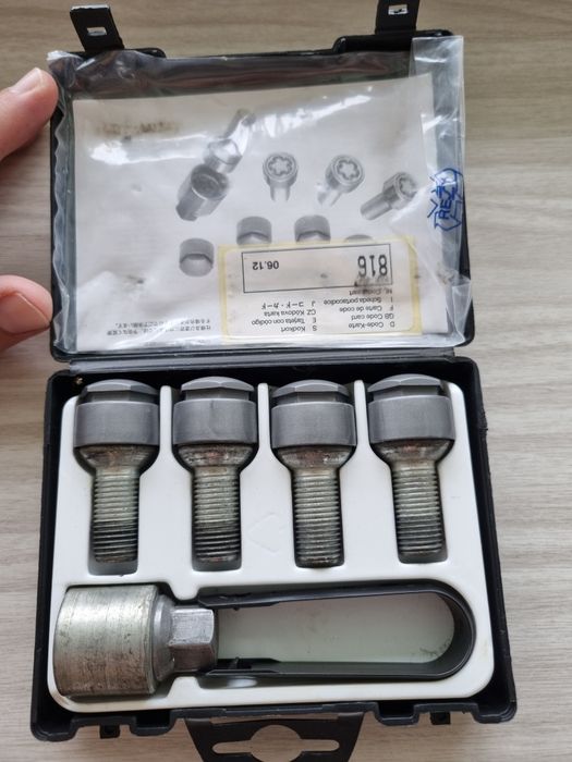 Болти секретні оригінальні Audi А3,А4,А5,A6, ТТ