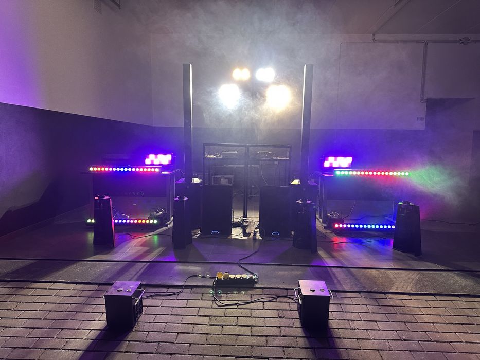Sistema Profissional de Iluminação para Eventos / DJs