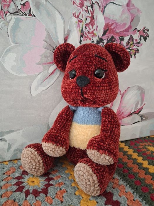 Плюшевий ведмедик ручної роботи