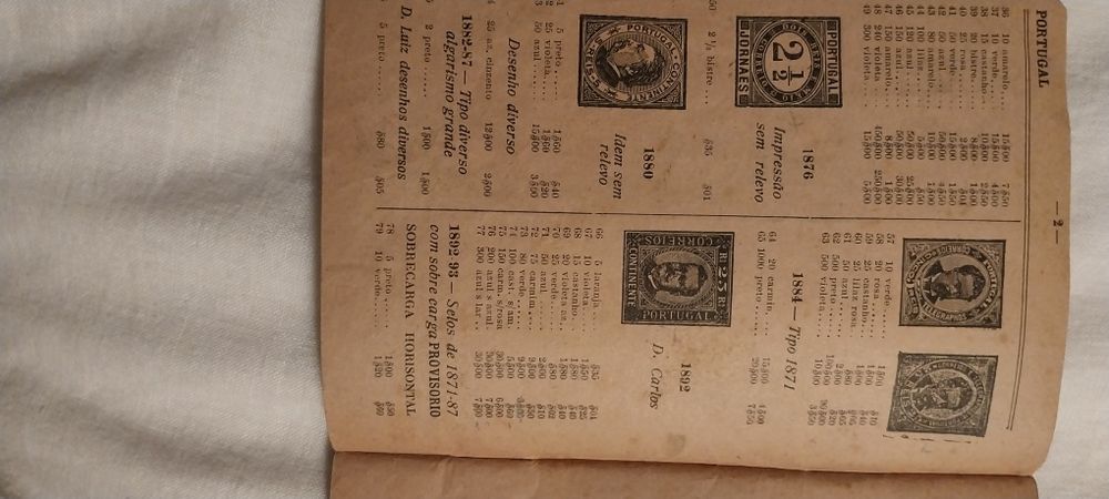 Catálogo  de selos postais de Portugal e colónias  de 1924