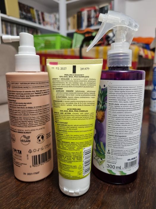 Zestaw kosmetyków do włosów