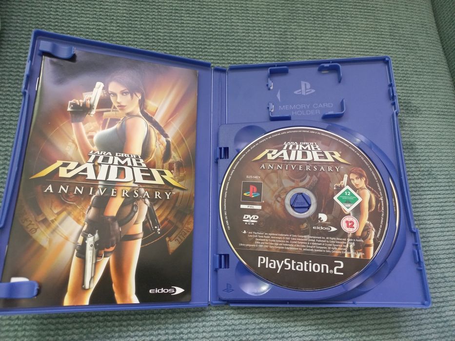 Tomb Raider Anniversary Collectors edition - gra na PS2 - komplet 3xa