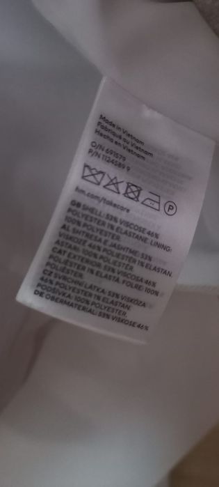 Marynarka damska żakiet H&M bez zapięcia rozm L