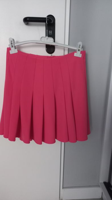 Spódnica H&M, malinowa