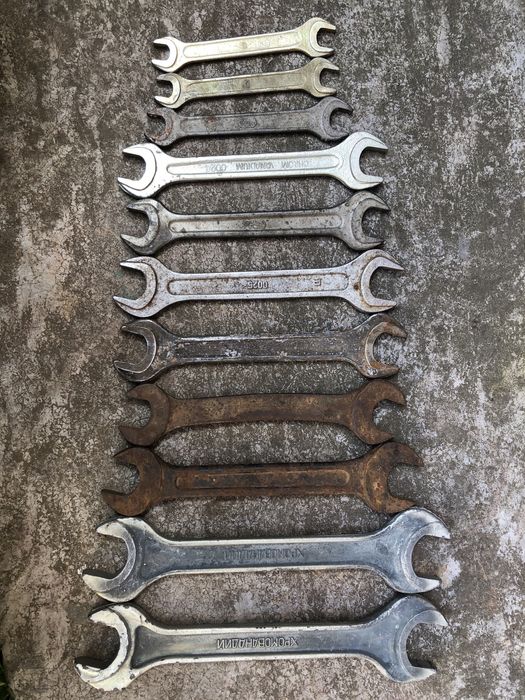 Ключі рожкові, кусачки