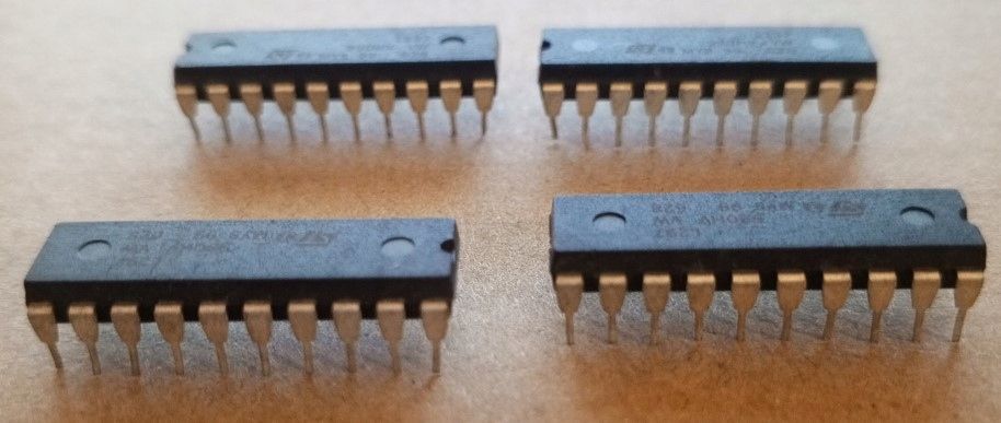 L297 Sterownik silnika krokowego DIP20