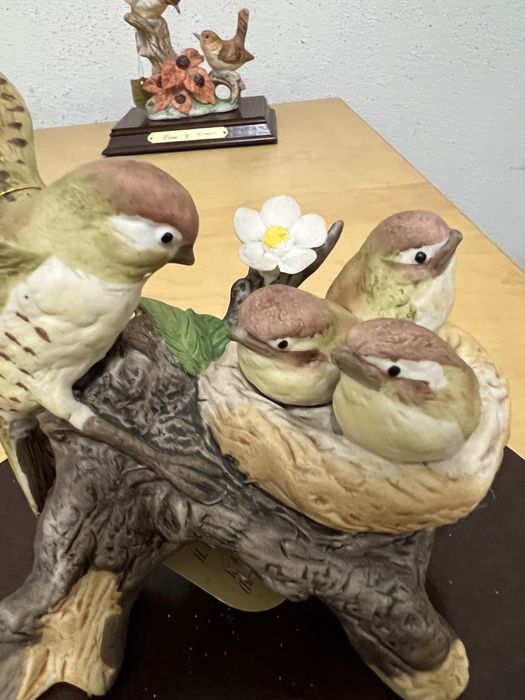 Passaros em cerâmica Leonard