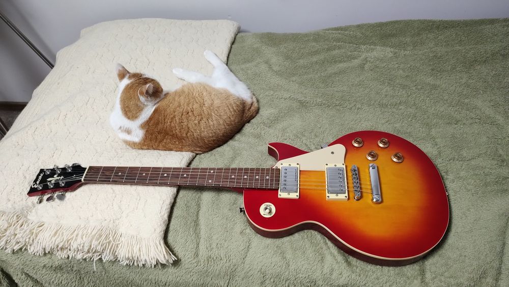 Encore Les Paul E99 CSB gitara elektryczna Świetny instrument !!