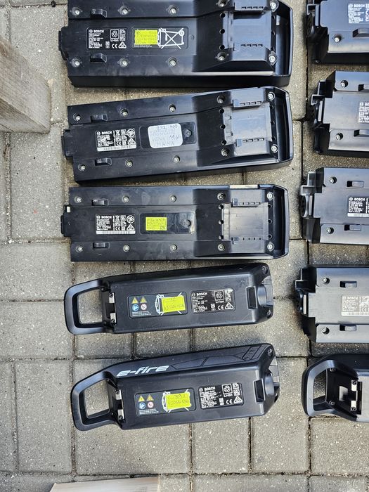 Bateria Bosch Powerpack 500 lub 400 bidon lub bagażnik po testach