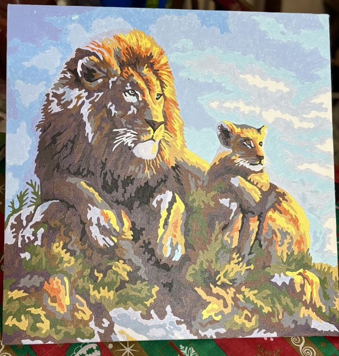 Картины по номерам, ручная работа