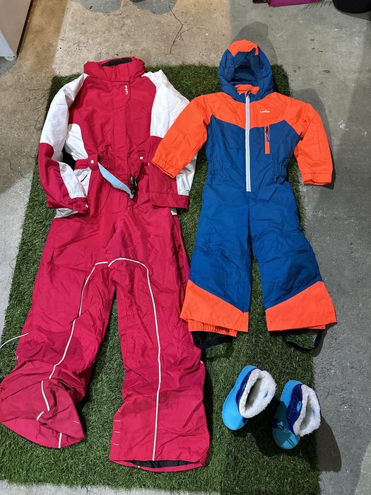 Fato da neve Mulher fato neve criança menino ou menina