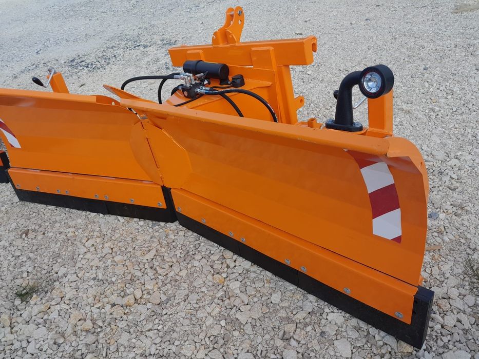 Nowy solidny pług do śniegu hydrauliczny strzałka 2.7 m euro/tuz